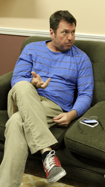 Jim Talks Business Photo by Bill Knight