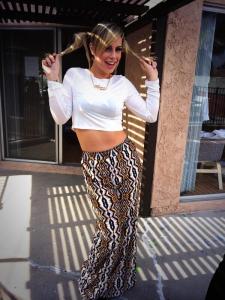 A playful moment. Photo courtesy of Tara Lynn Foxx