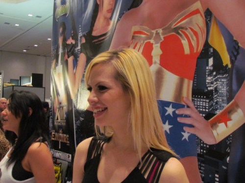 Putting in floor time for the fans. Photo courtesy of 3hattergrindhouse.com