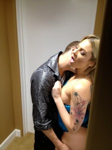 Brandon and Jen getting rough and raw. Photo by Jacky St. James