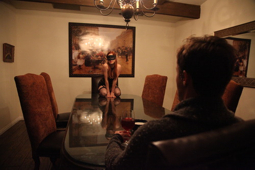 Emma ready to obey Mr. Frederick. Photo courtesy of Jacky St. James