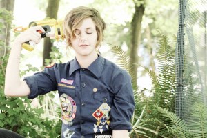 Sometimes too much drama drives a girl to . . . well, smile and bear it. Photo courtesy of Mercy West