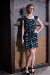 Getting ready for the pre-shoot interview Photo courtesy of Hardtied.com