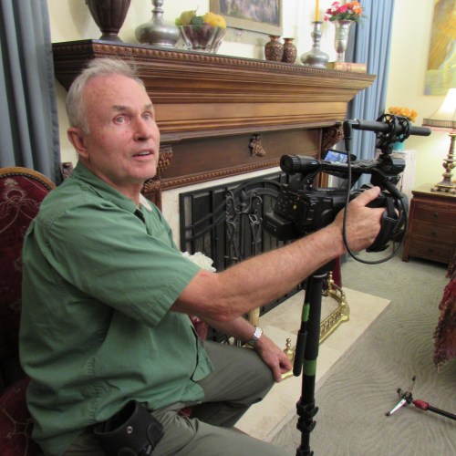 Papa Bear setting up his shot.