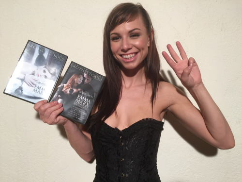 Aidra Fox promotes Emma Three Photo by Jeff Koga