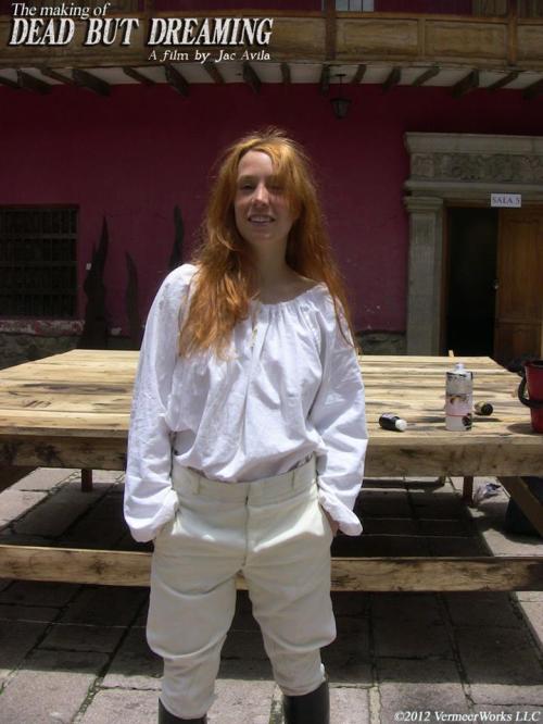 Amy Hesketh in a calm moment before Moire's public humiliation