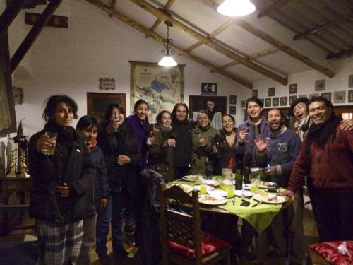 A celebratory moment!